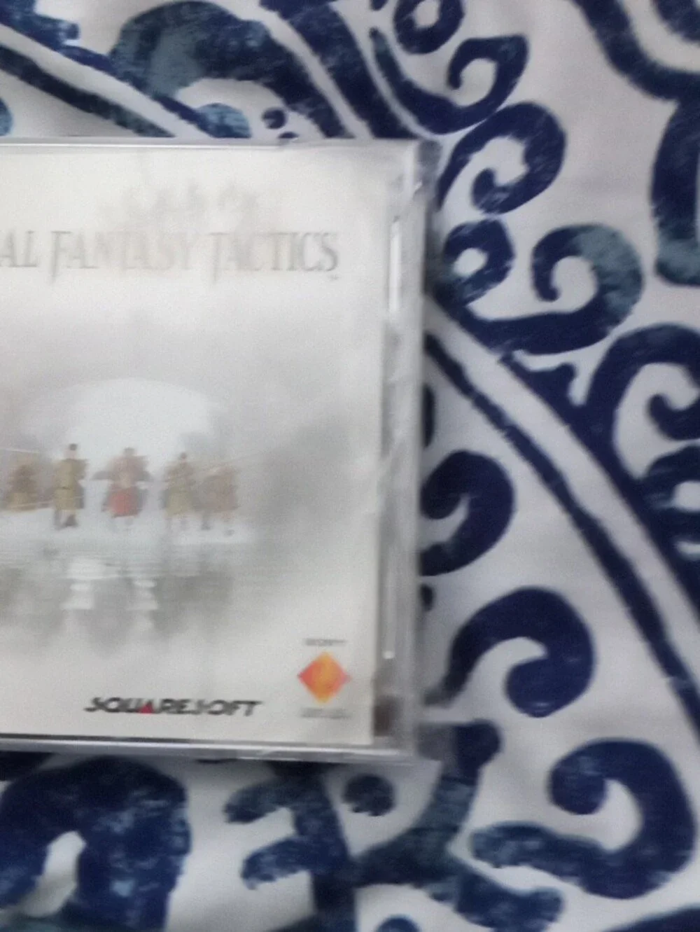 Sony Final Fantasy Tactics Disc - White and Black Artwork